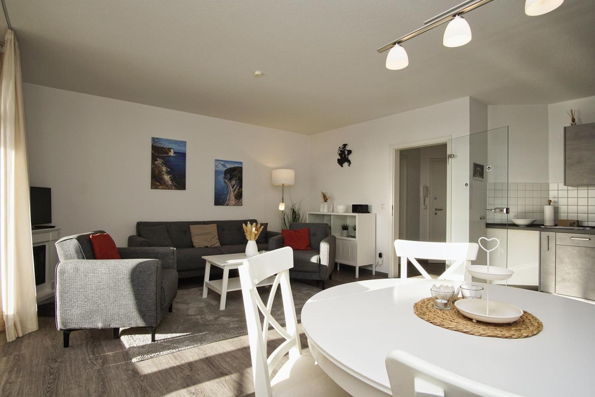Hafenhaeuser Breege Fewo 05 - Balkon Luaran gambar